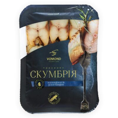 скумбрія холодного копчення cold smoked mackerel скумбрия холодного копчения